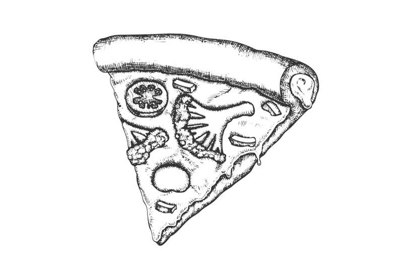 vegetarian-italian-slice-pizza-monochrome-vector