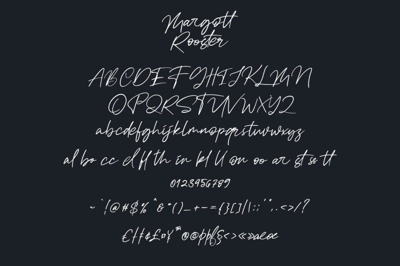 margott-rooster-signature-font