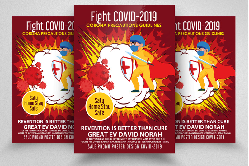 fight-against-corona-virus-flyer-poster