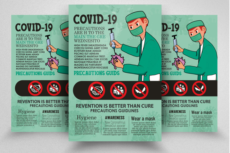 corona-virus-precaution-flyer-template