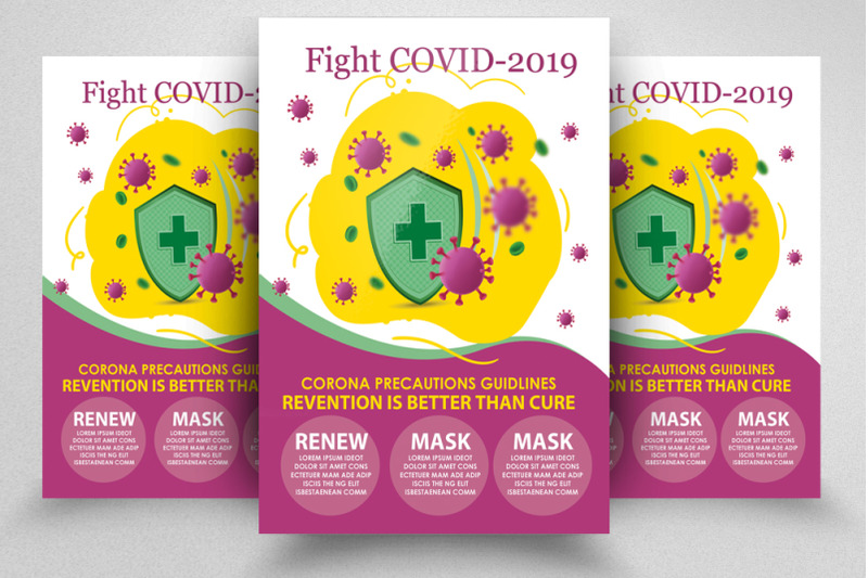 fight-against-covid-flyer-poster