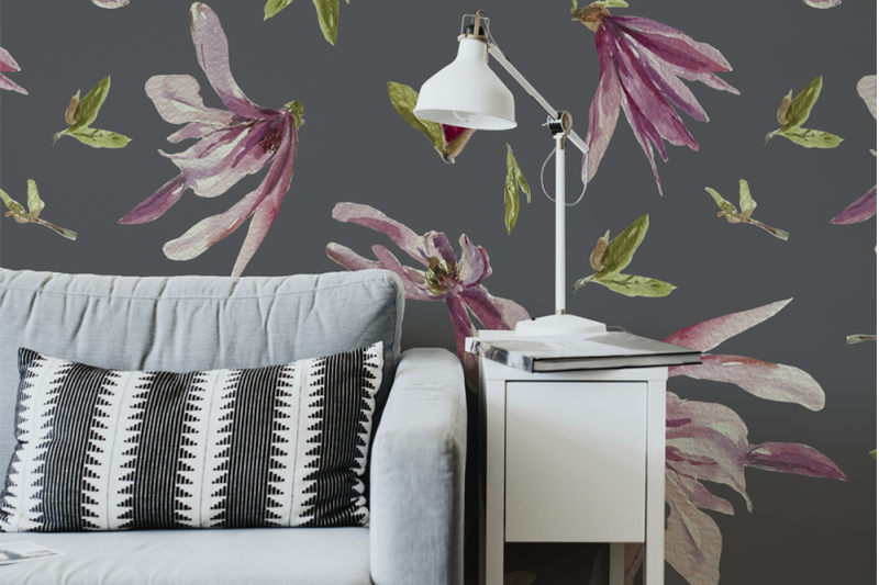 watercolor-magnolia-clip-art-wreath-and-pattern