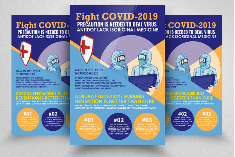 fight-against-covid-flyer-poster