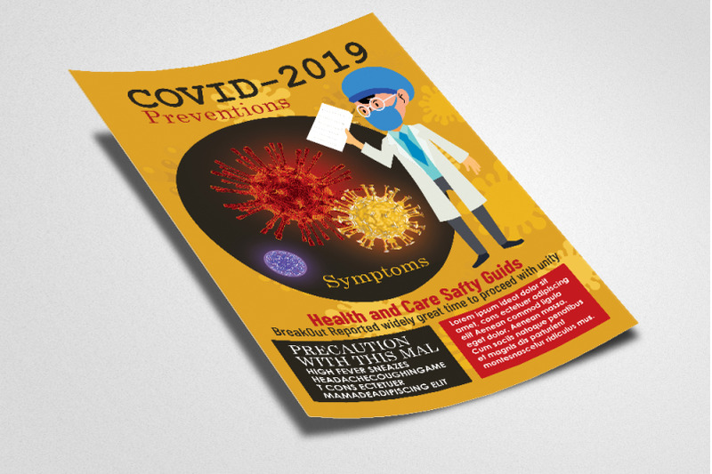 corona-virus-fight-campaign-flyer