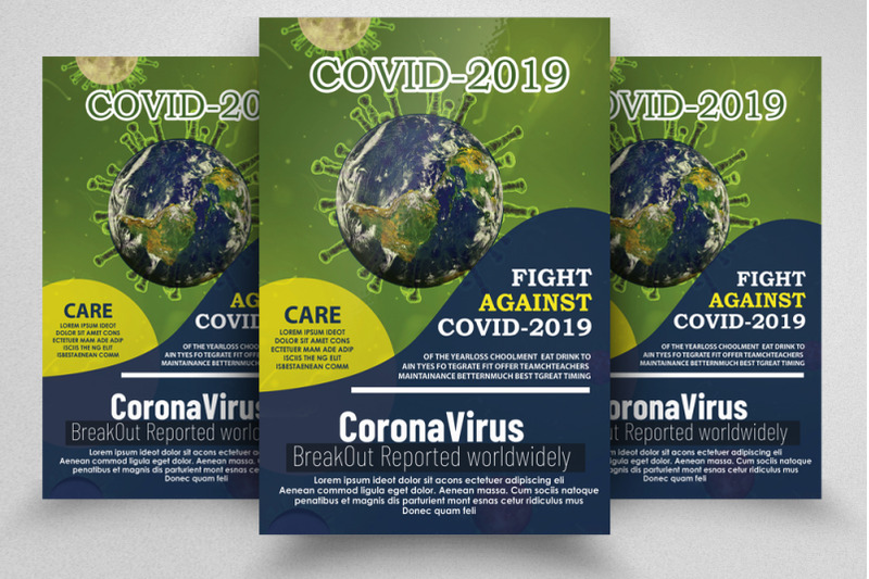 fight-against-corona-virus-flyer-poster