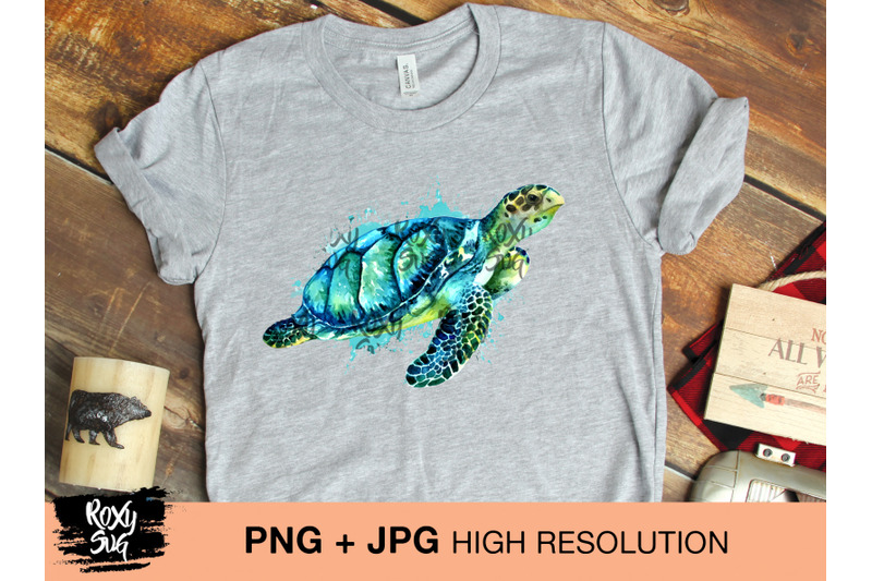 sea-turtle-clipart-sea-turtle-sublimation-designs-turtle-watercolor