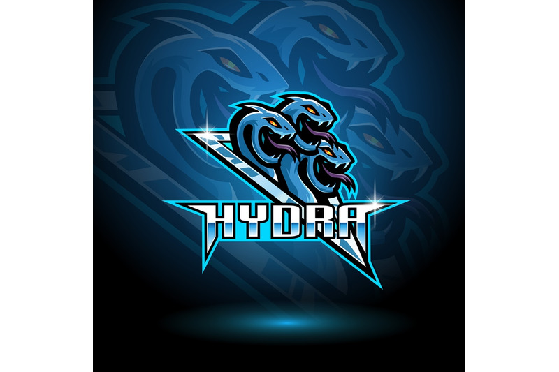 hydra-esport-mascot-logo