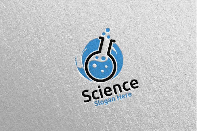 science-and-research-lab-logo-design-56