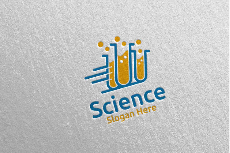 fast-science-and-research-lab-logo-design-58