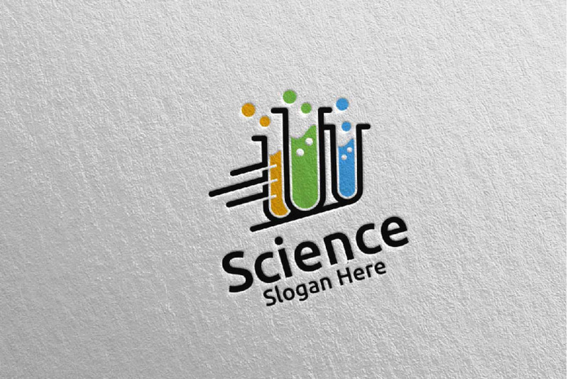 fast-science-and-research-lab-logo-design-58