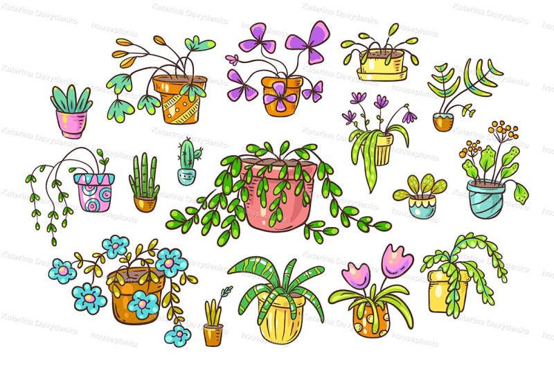 a-set-of-cartoon-doodle-houseplants-in-pots