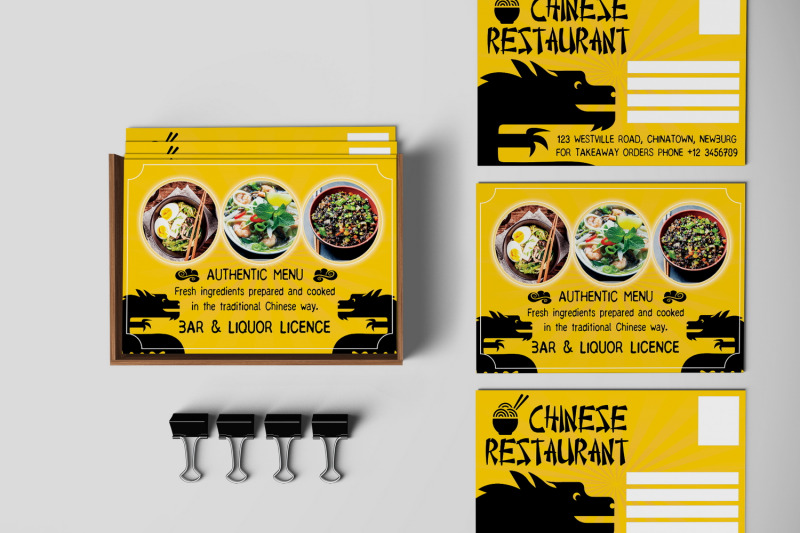 chinese-food-restaurant-postcard