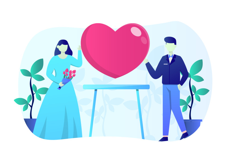 wedding-flat-illustration