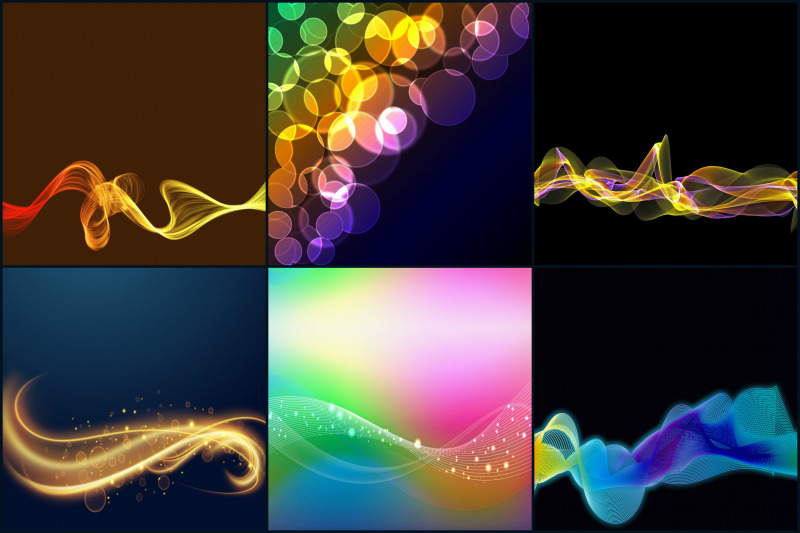 bokeh-and-light-waves-digital-papers