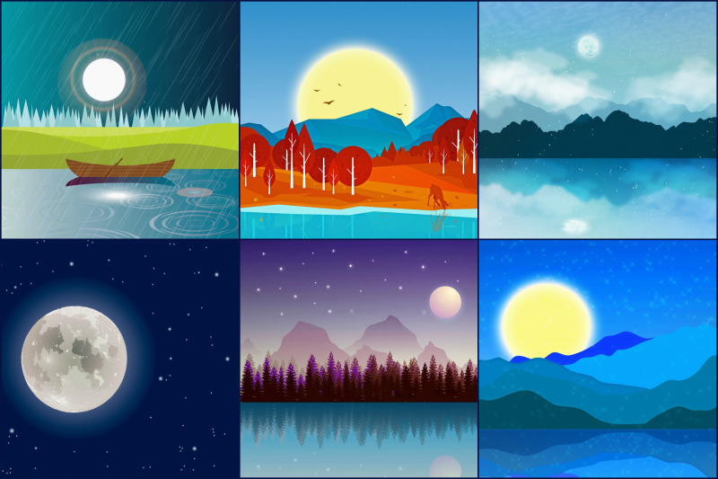 moonscapes-scenery-digital-papers