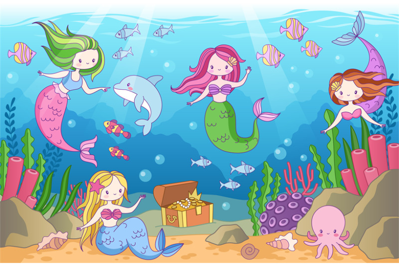 underwater-with-mermaids-seabed-with-mythical-princesses-and-sea-crea