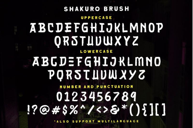 shakuro-brush-typeface