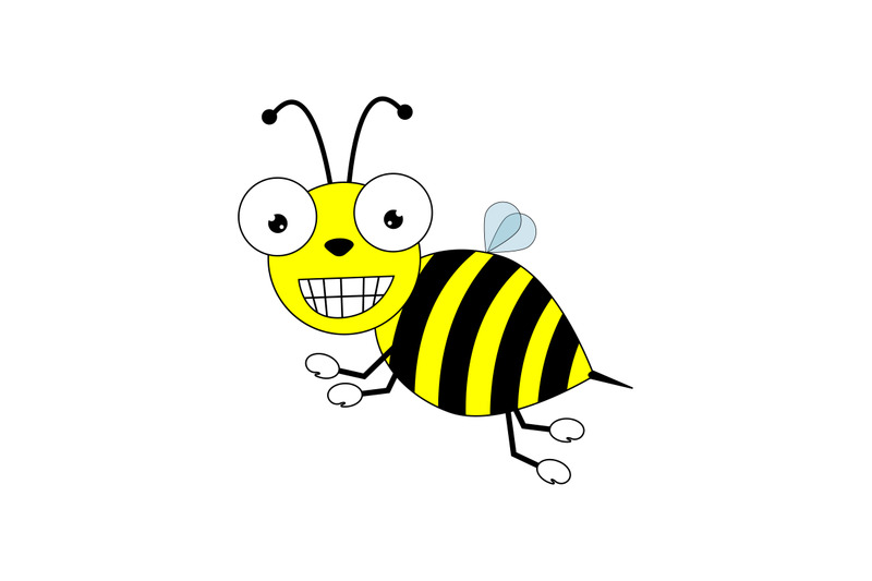 illustration-design-of-cute-bee-animal-shapes