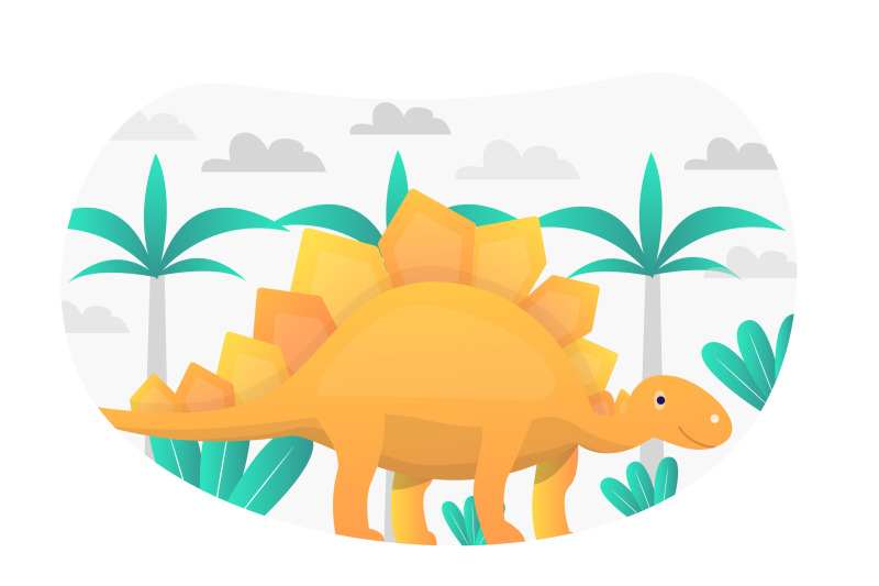 stegosaurus-flat-illustration