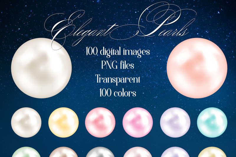 100-elegant-pearl-realistic-wedding-pearl-png-digital-images
