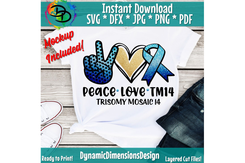 peace-love-cure-svg-trisomy-mosaic-14-svg-digital-download-trisomy-awareness-svg-awareness-cure-png-peace-love-cure-svg-file