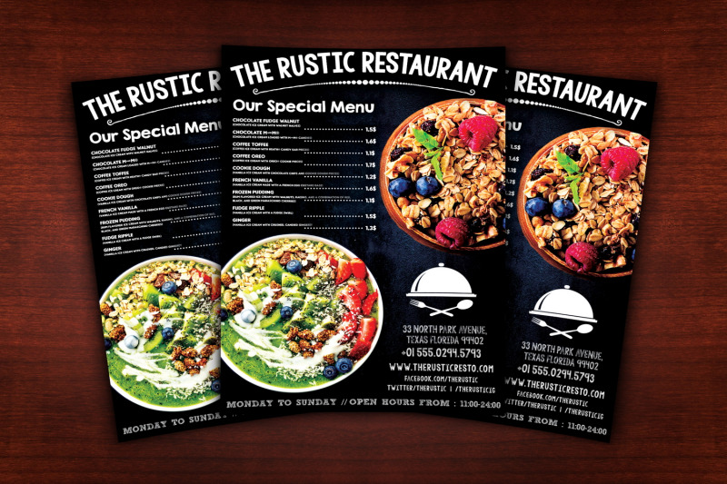 chalk-styles-restaurant-flyer