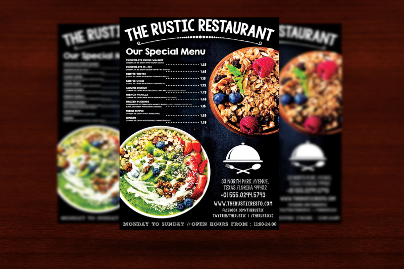 chalk-styles-restaurant-flyer