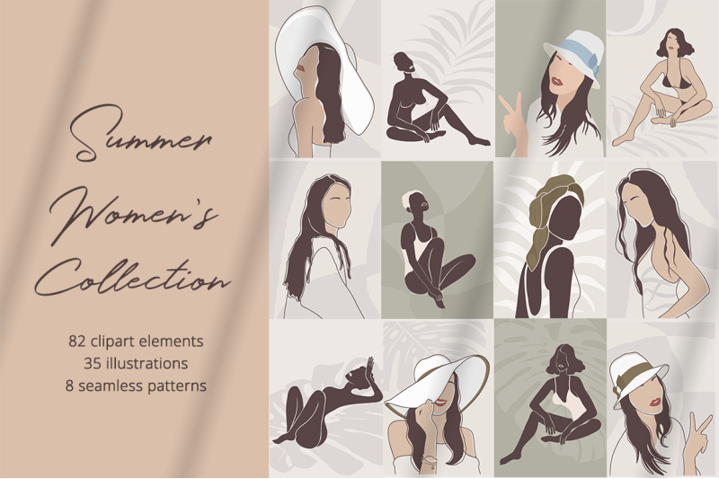 summer-women-039-s-illustration-set