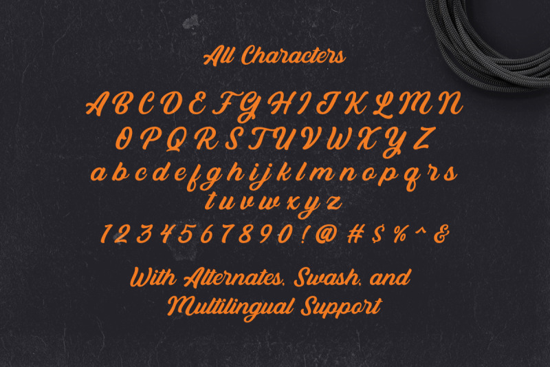 bandira-script-typeface