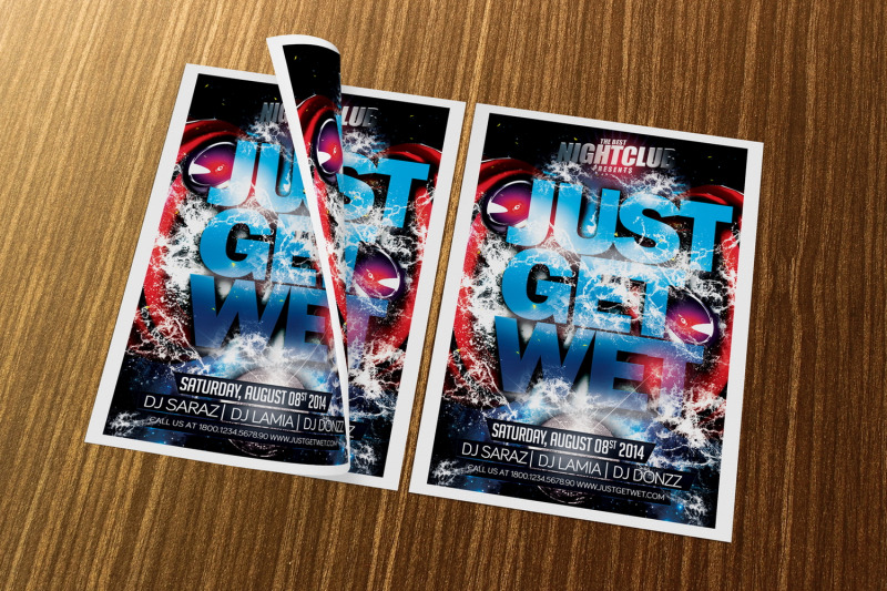 just-get-wet-party-flyer