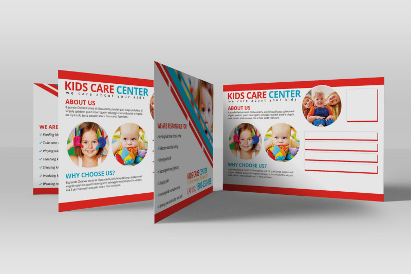 kids-care-center-postcard
