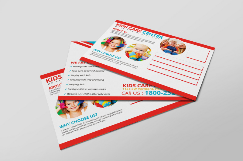 kids-care-center-postcard