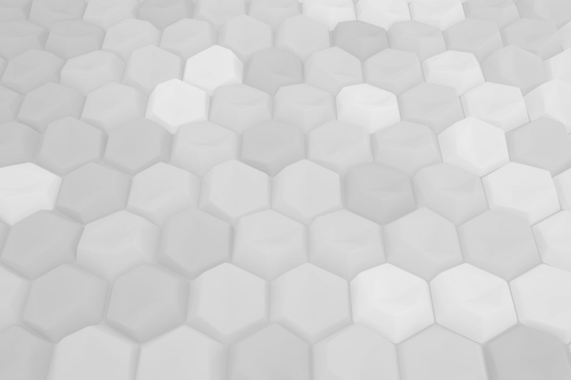 white-hexagon-backgrounds