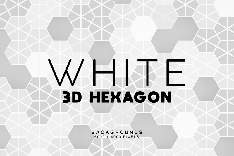 white-hexagon-backgrounds