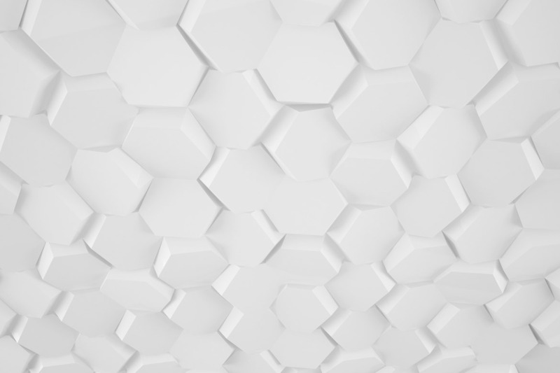 white-hexagon-backgrounds