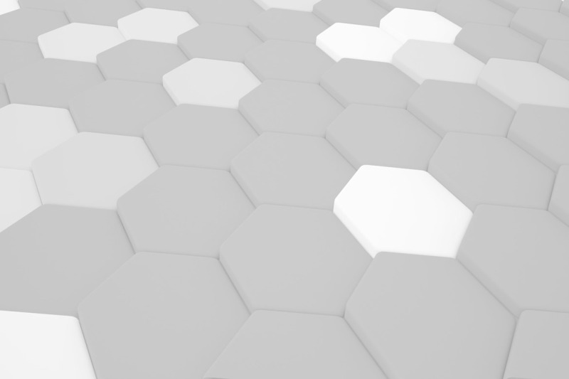 white-hexagon-backgrounds