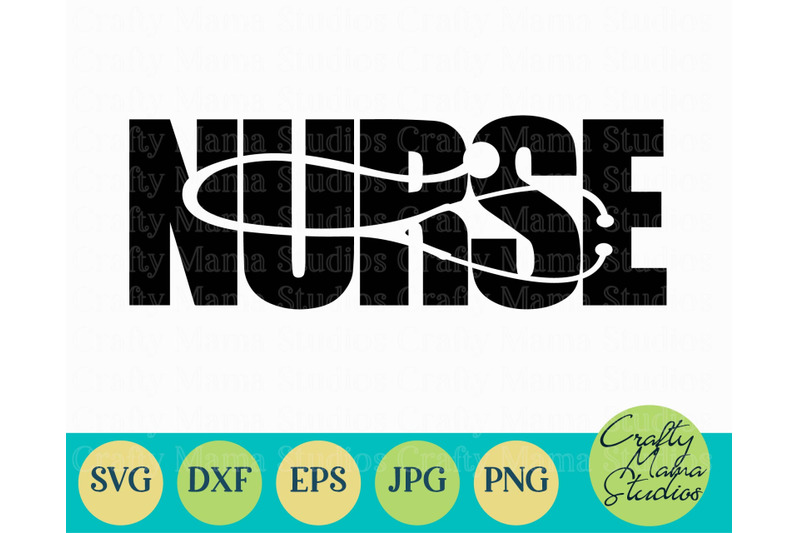 Download Nurse Svg, Nurse Cut File, Nursing Svg, Nurse Word Art By ...