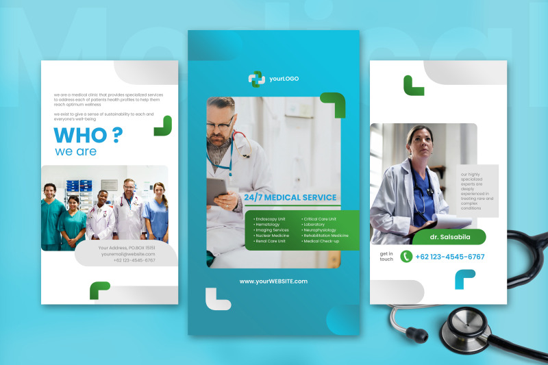 medical-social-media-story-template-with-blue-color-theme