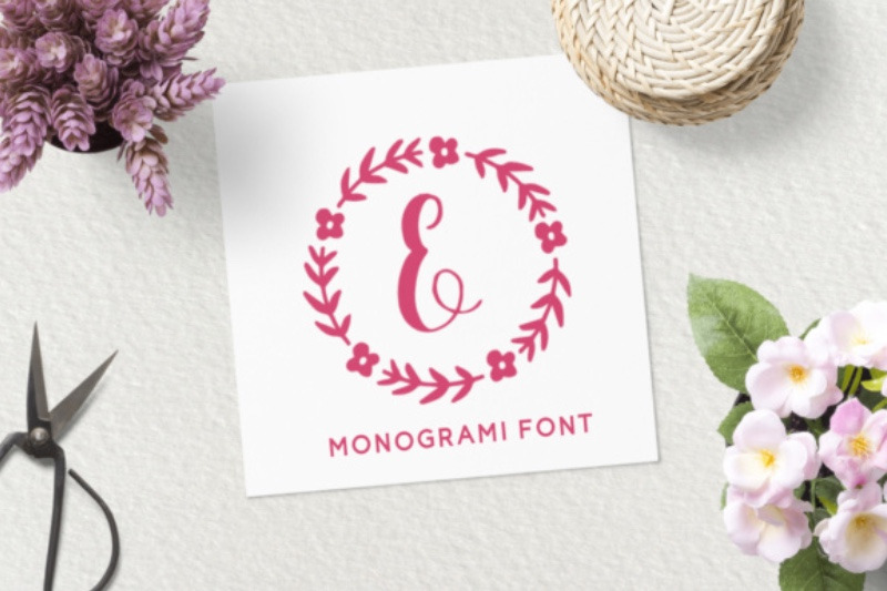 sweet-monogram-floral