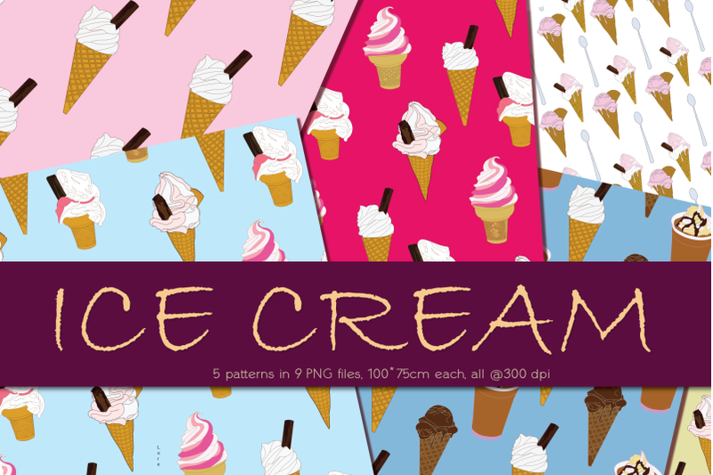 ice-cream-tillable-patterns-png