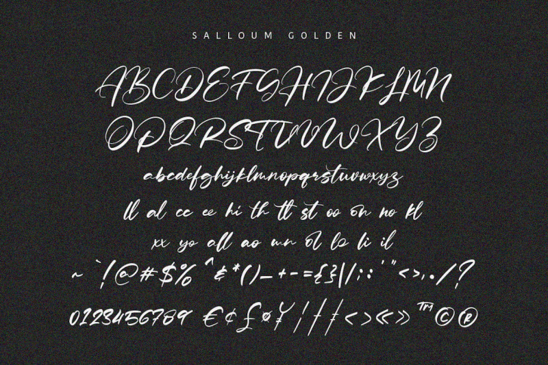 salloum-golden-font-duo