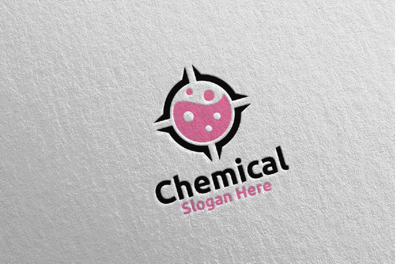 target-chemical-science-and-research-lab-logo-design-97