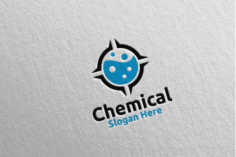 target-chemical-science-and-research-lab-logo-design-97