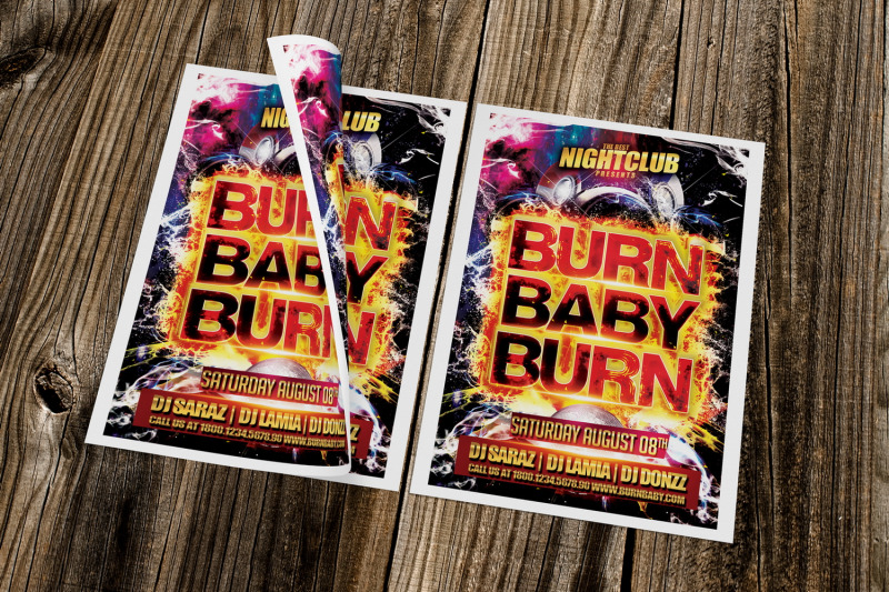 burn-baby-burn-party-flyer