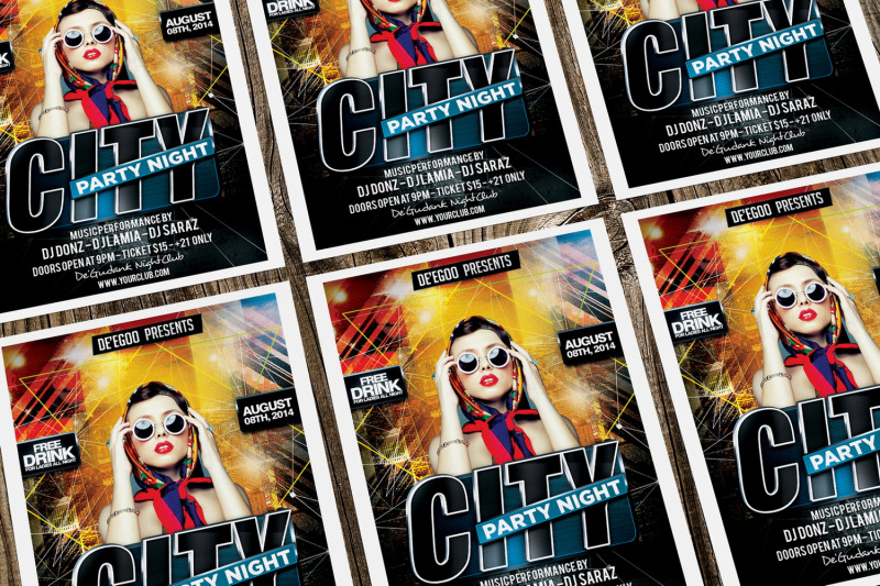 city-party-night-flyer