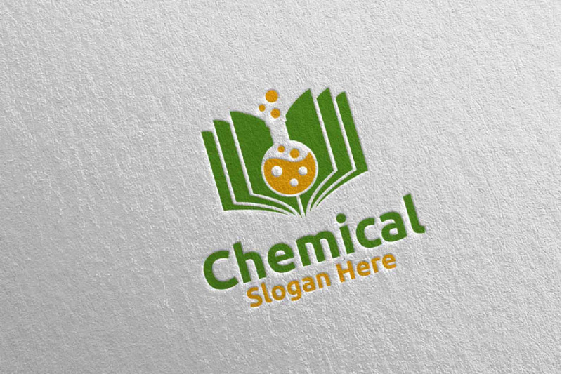 book-chemical-science-and-research-lab-logo-design-99