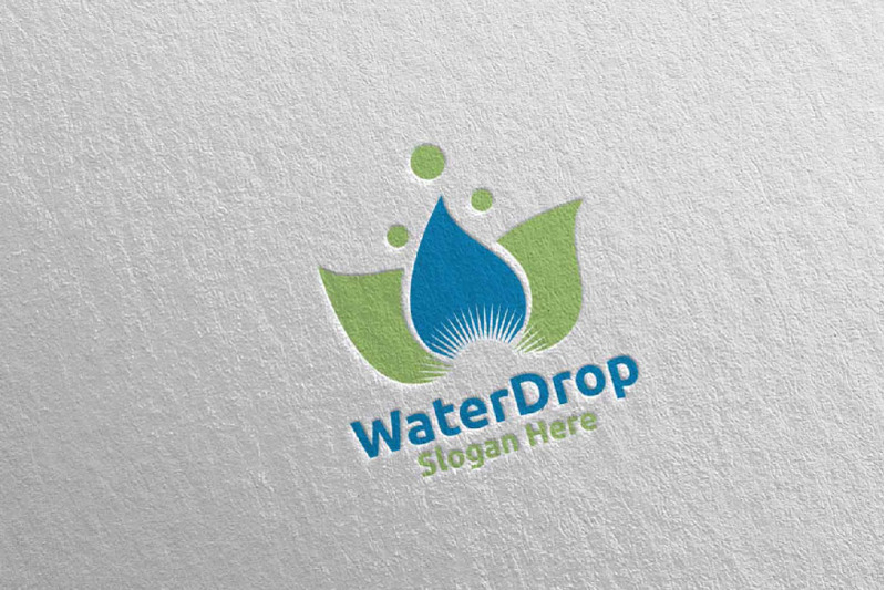 water-chemical-science-and-research-lab-logo-design-100