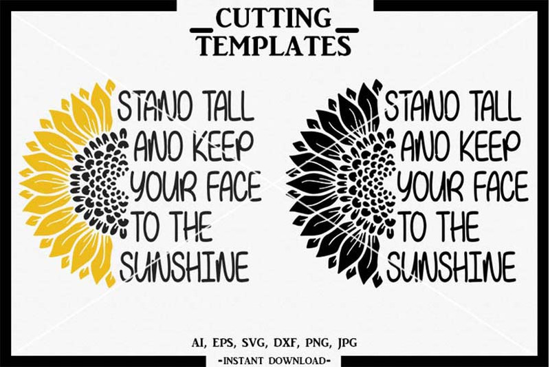 Download Sunflower Sunflower Svg Silhouette Cameo Cricut Cameo Svg Png By Design Time Thehungryjpeg Com