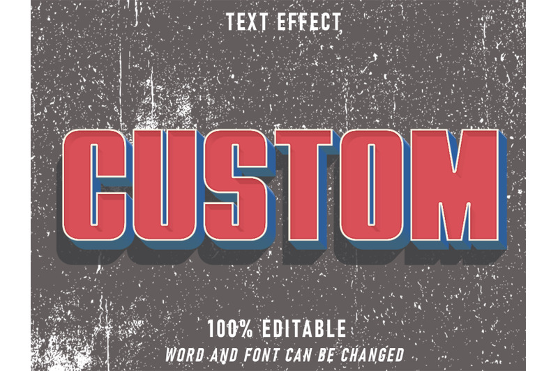 custom-text-retro-style-effect-editable-grunge-texture-style-vintage