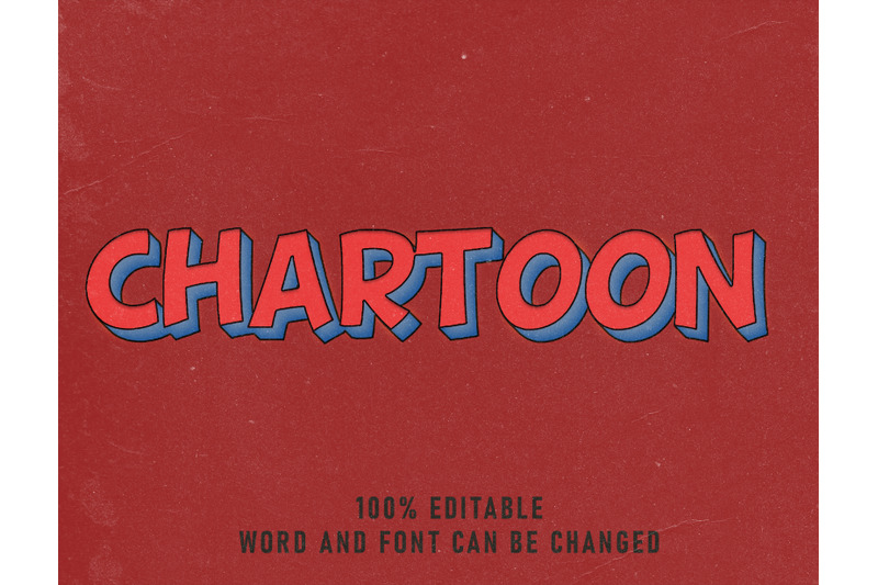 chartoon-text-effect-comic-editable-font-color-style-vintage